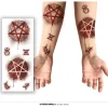 Sataniske tegn tatoveringer