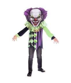 Scary clown kostume, Big head