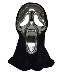 Scream maske, sølv