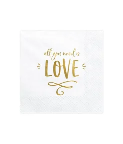 Servietter, All you need is love