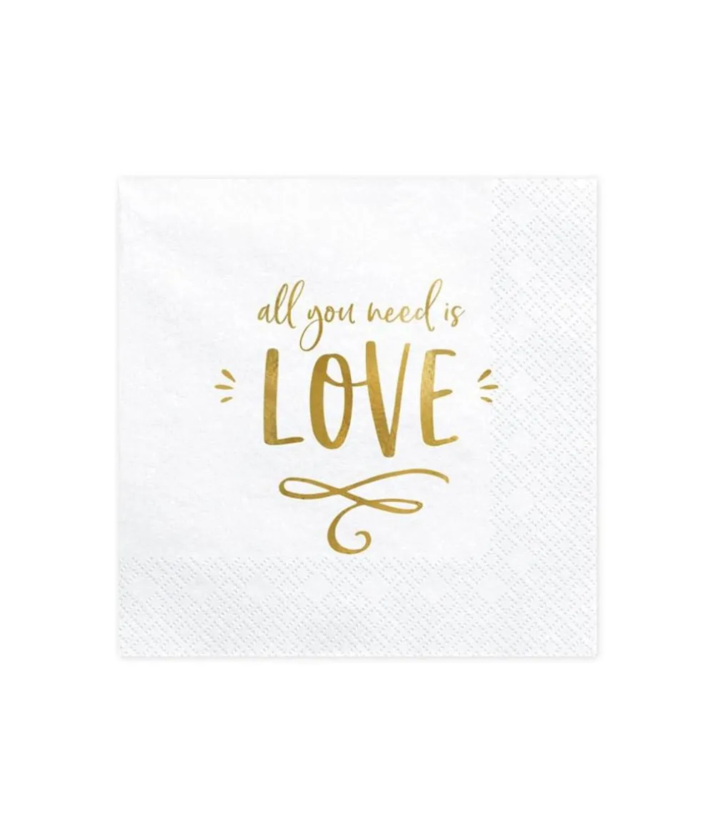 Servietter, All you need is love