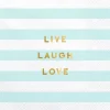Servietter Live Laugh Love