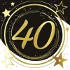 Servietter, 40 år