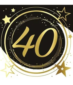 Servietter, 40 år