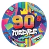 90´s Forever paptallerkner, 23 cm