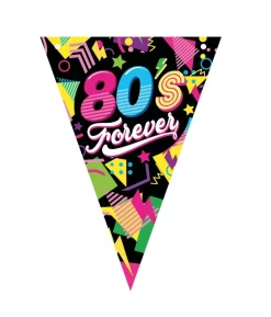 80´s Forever vimpelguirlande