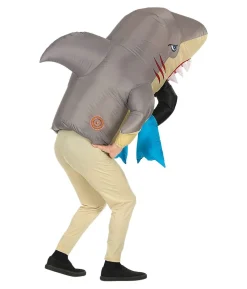 Shark Attack, oppusteligt kostume
