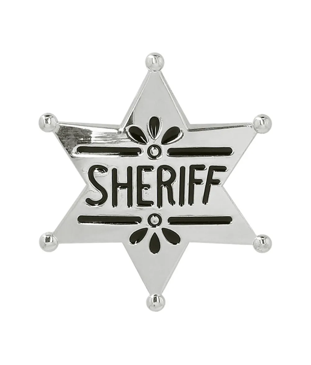 Sherifstjerne i metal