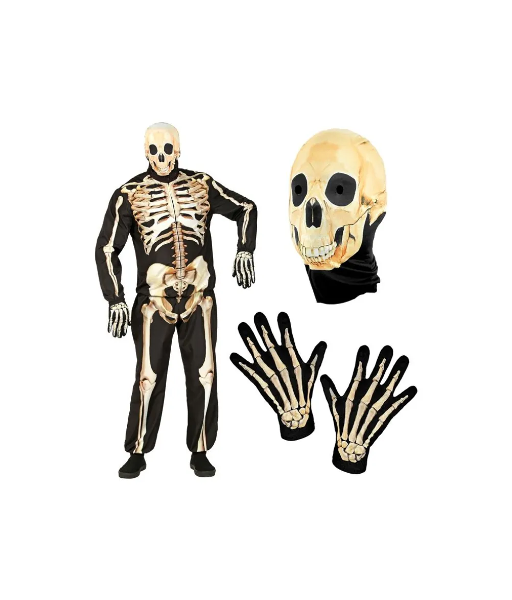 Skelet kostume