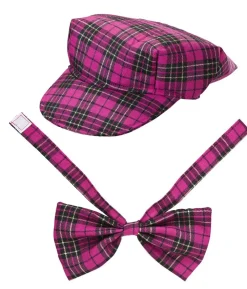 Skotskternet sæt , pink