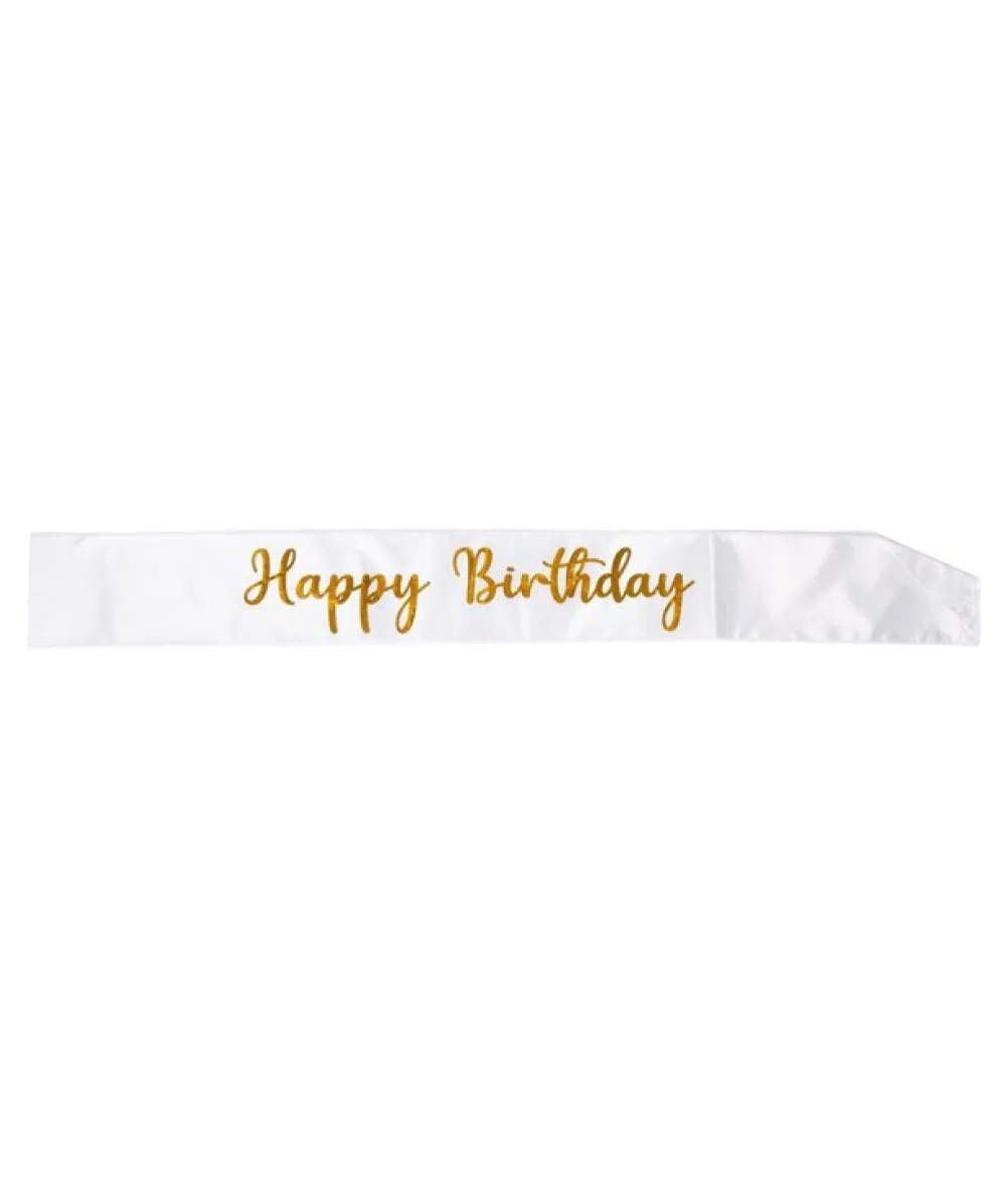 Skærf Happy Birthday