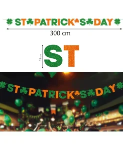 Skt. Patrick banner, 300 cm