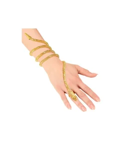 Slange armbånd med ring