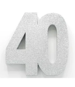 Sølv borddekoration 40