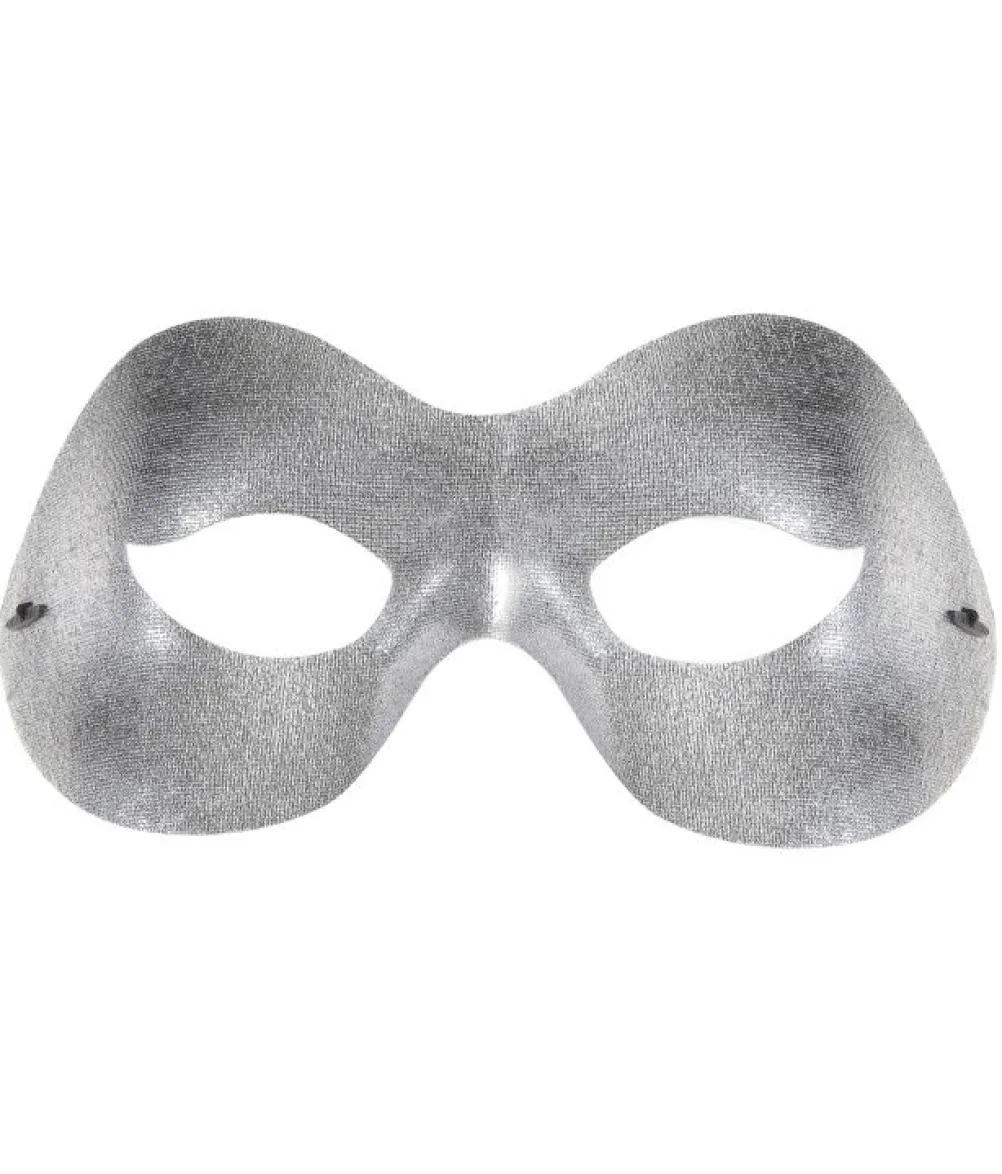 Sølv halvmaske