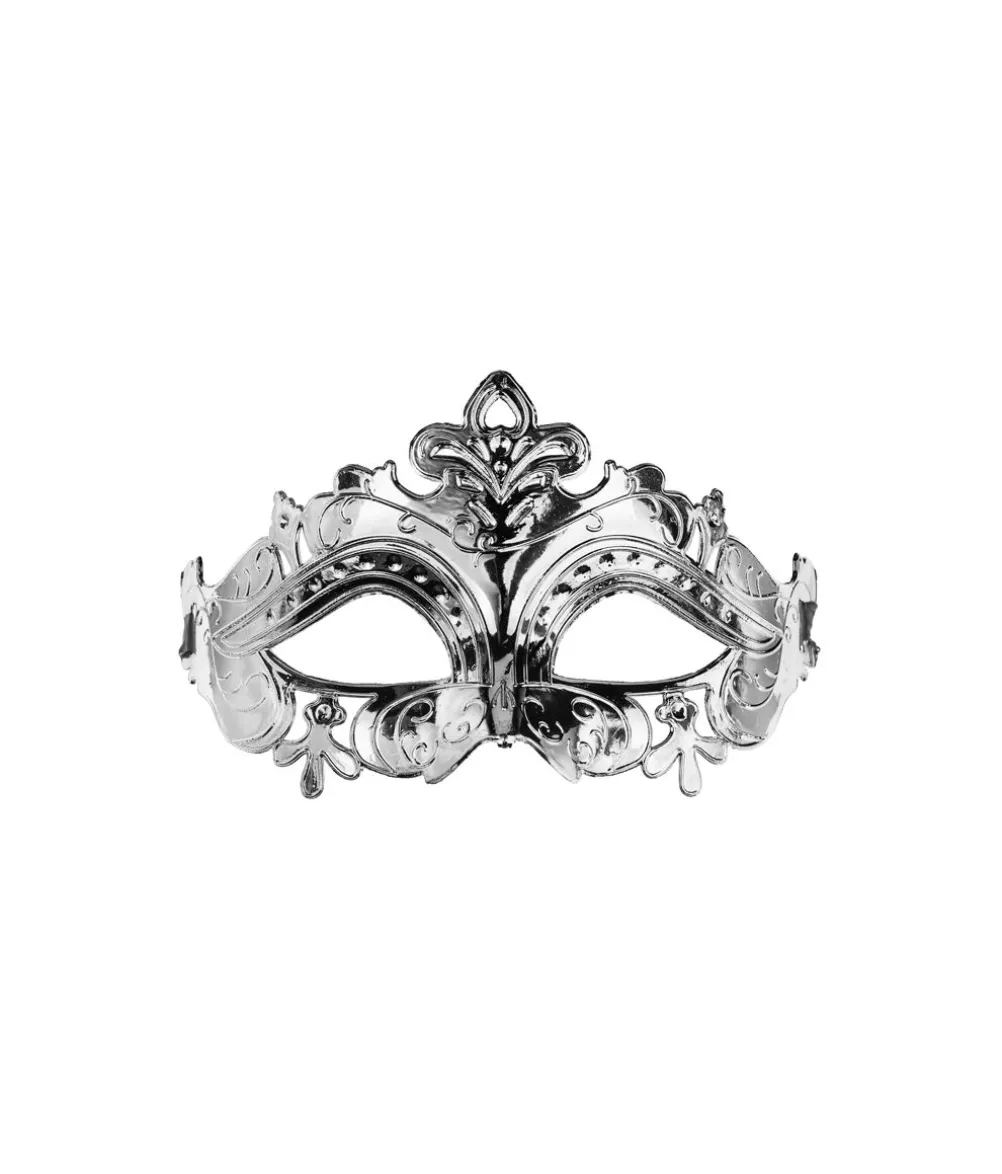 Sølv halvmaske