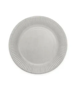 Sølv paptallerkner, 23cm 16 stk