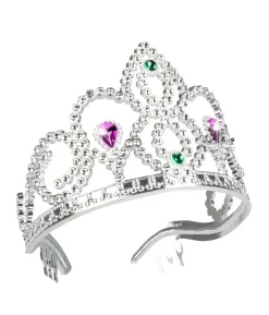 Sølv prinsesse diadem