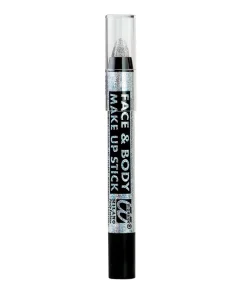 Sølv sminkestift med glimmer