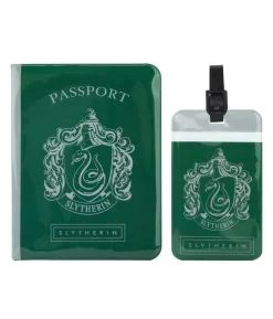 Slytherin bagagemærke og pascover