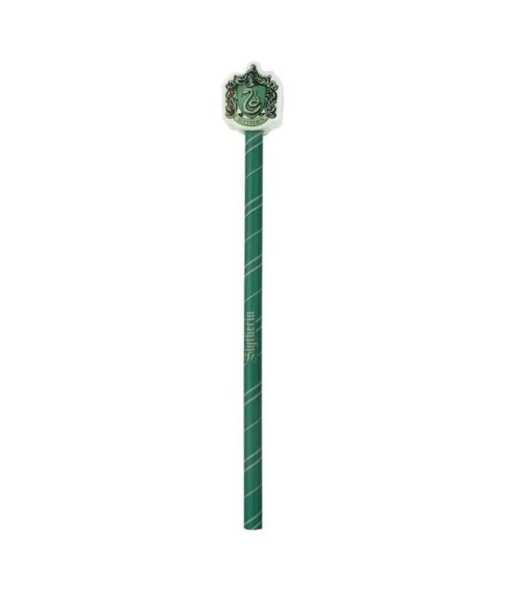 Slytherin blyant og viskelæder