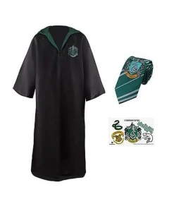 Slytherin kappe med slips