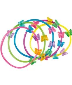 Sommerfugle armbånd, 5 stk