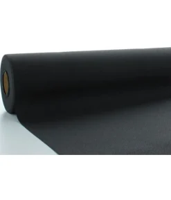 Sort Airlaid papirdug, 1,20 x 25 m.