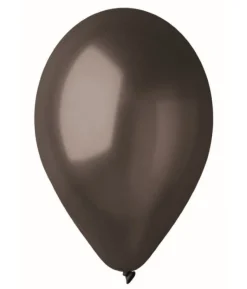Sort ballon, metallic