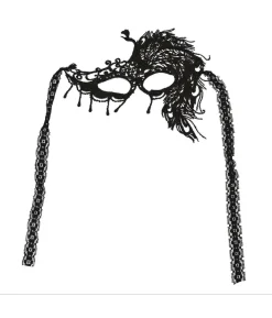 Sort blonde maske