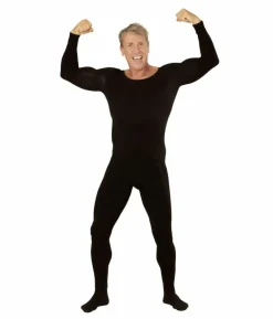 Sort bodysuit, mand