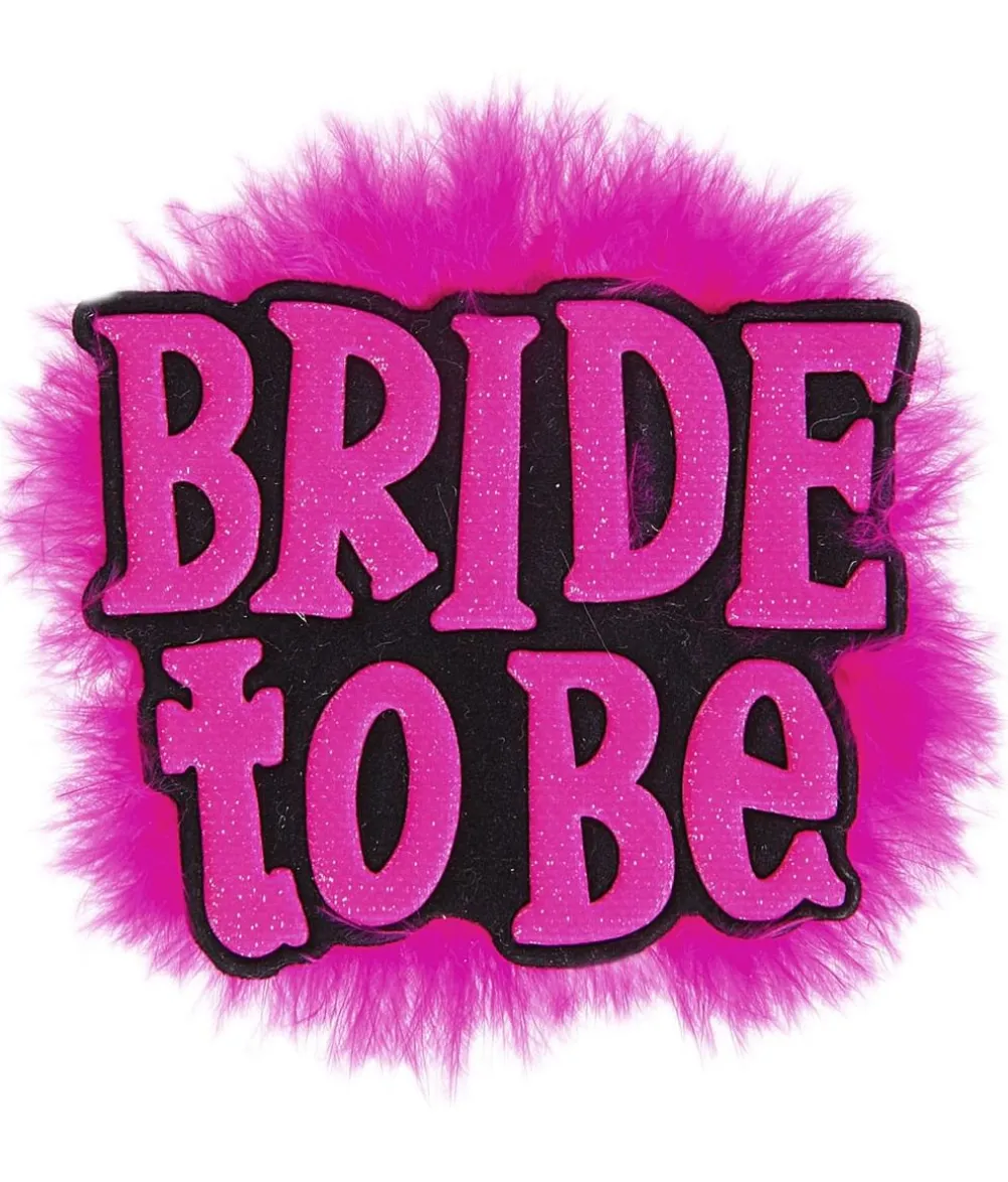 Sort Bride to be broche