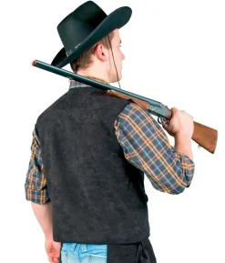 Sort Cowboyvest