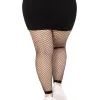 Sorte netleggings Plus
