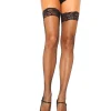 Sorte net stockings XL