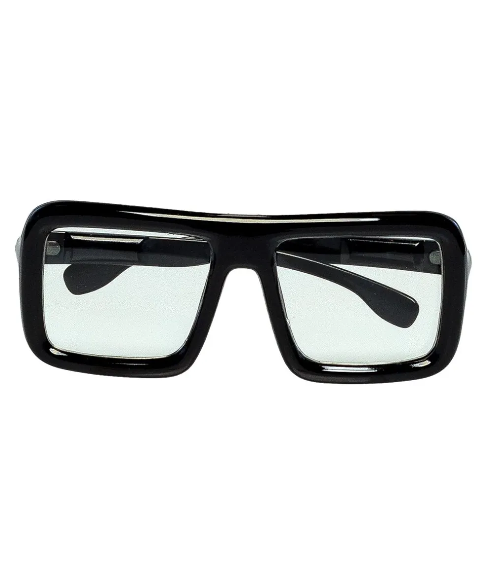 Sorte retro designer briller