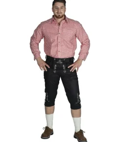 Sorte tyrolerbukser