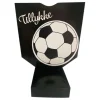 Sort fodbold sangskjuler
