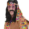 Sort Hippie Dude paryk