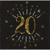 Sort og guld servietter, 20 år