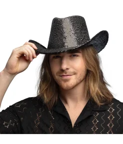 Sort paillet Cowboyhat