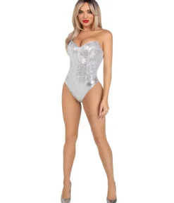 Sort palliet bodysuit