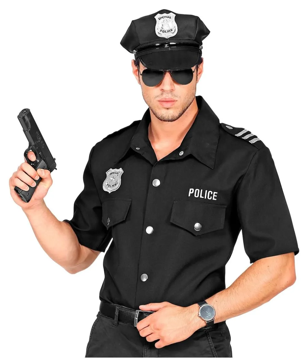 Sort Politiskjorte kostume