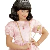 Sort Prinsesse paryk, barn