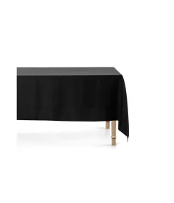 Sort stofdug, 180 x 300cm