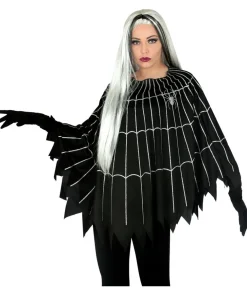Spindelvæv poncho