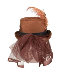 Steampunk hat med briller