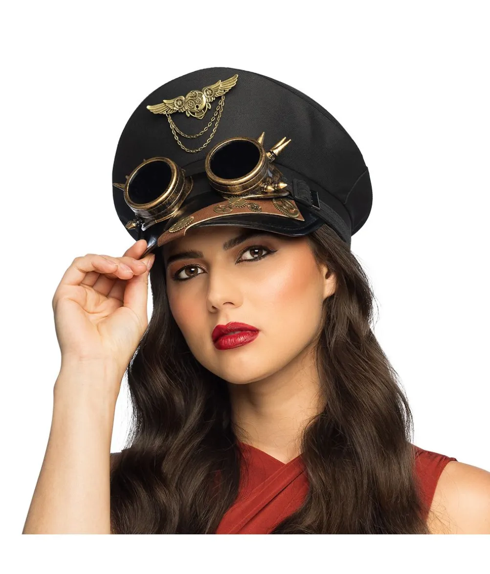 Steampunk kasket