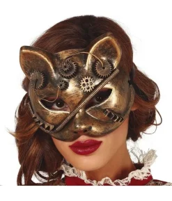 Steampunk kattemaske