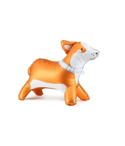 Stående Corgi hund folieballon